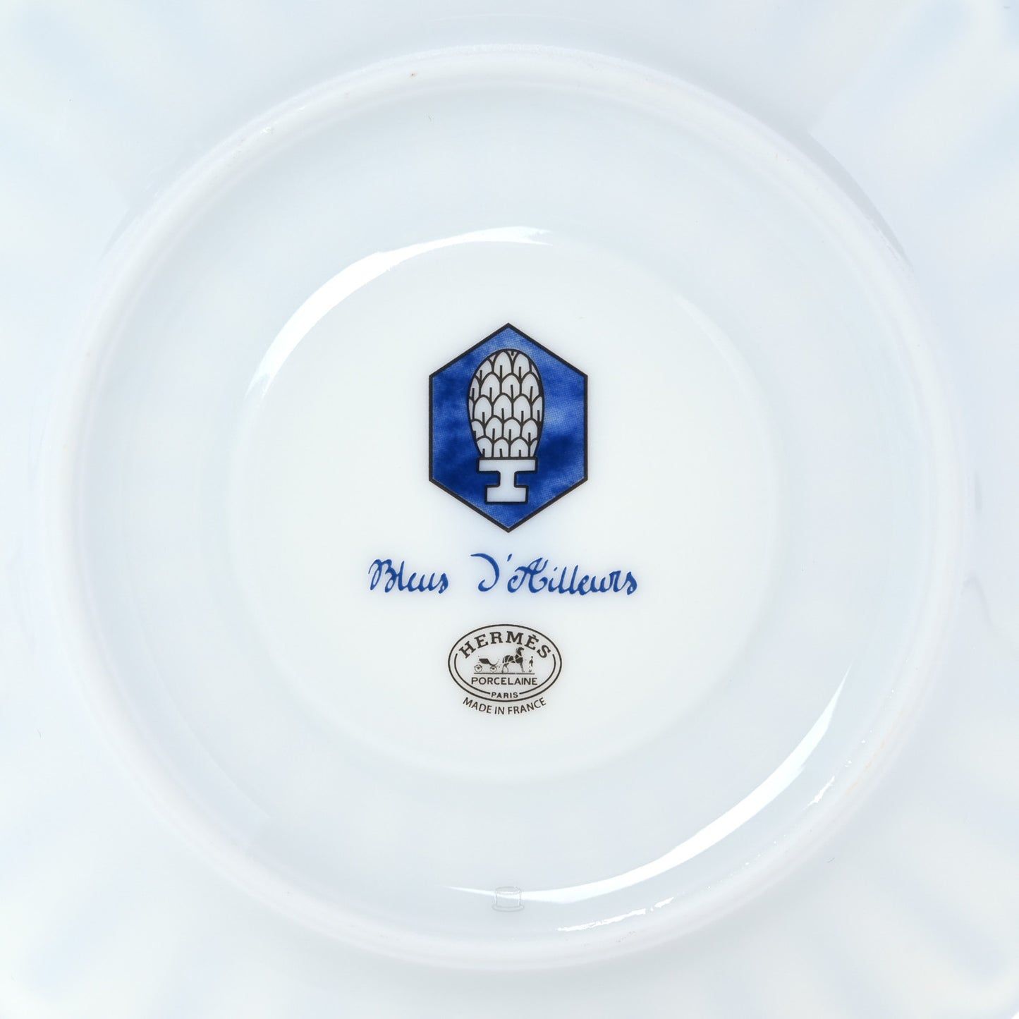 Porcelain Bleus d'Ailleurs Tea Cup And Saucer Set Of 2