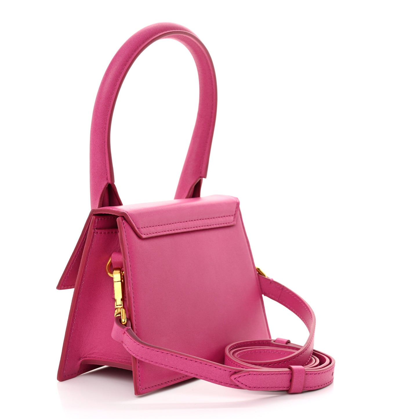 Calfskin Le Chiquito Moyen Dark Pink