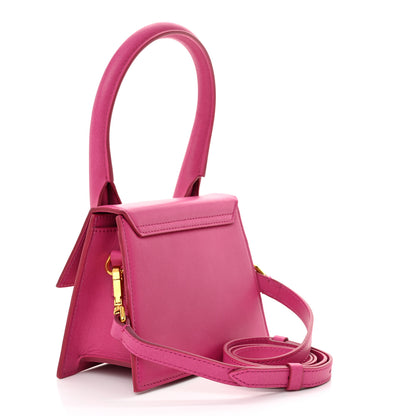 Jacquemus Calfskin Le Chiquito Moyen Dark Pink 3 of 10