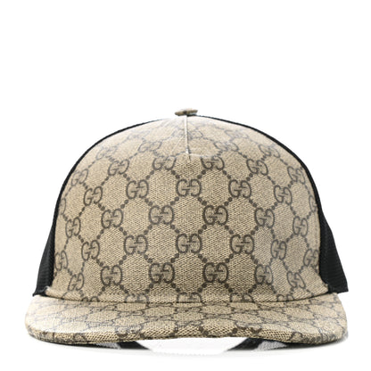 Gucci GG Supreme Monogram Baseball Hat M Beige 3 of 9