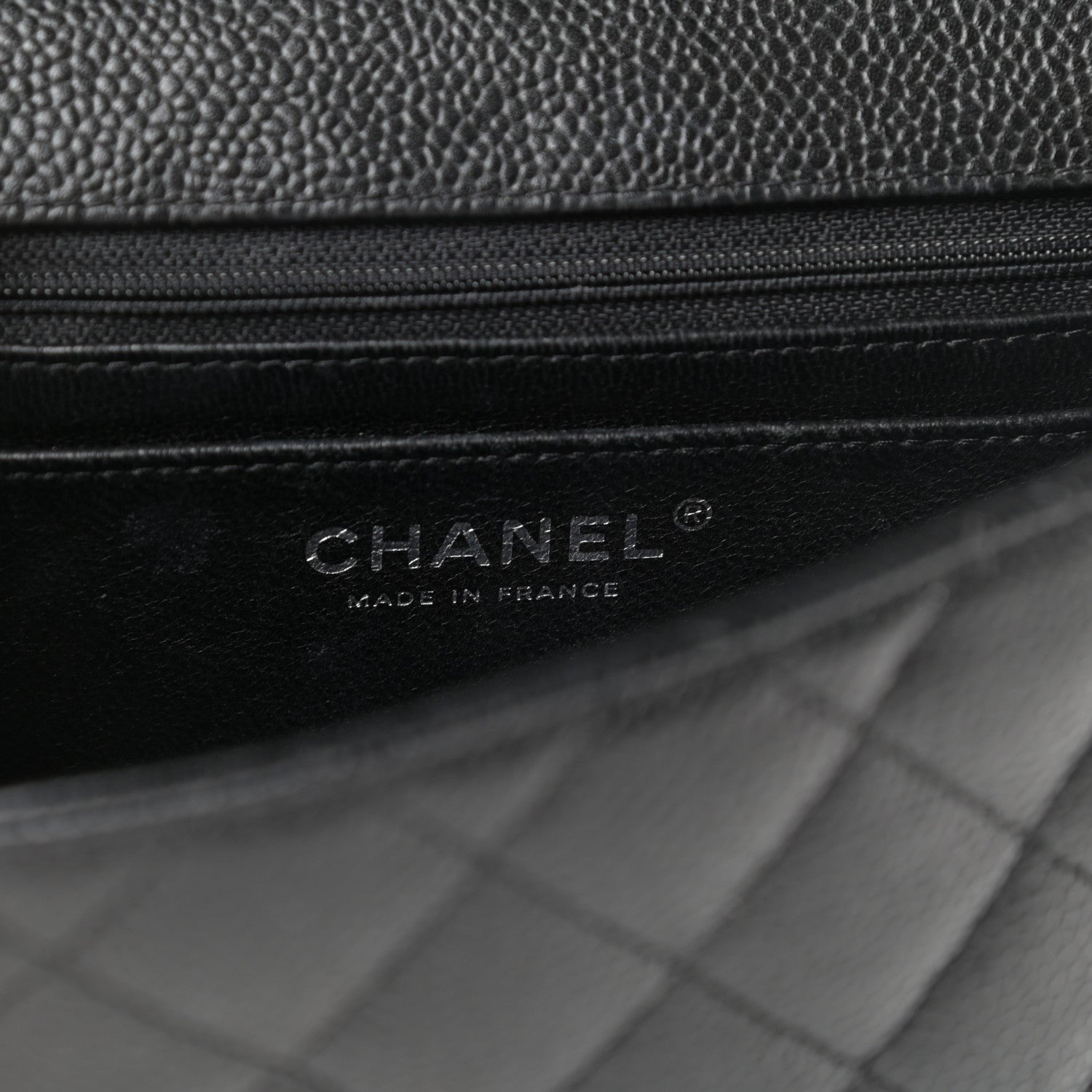 Chanel Caviar Quilted Mini Square Flap Black 6 of 11