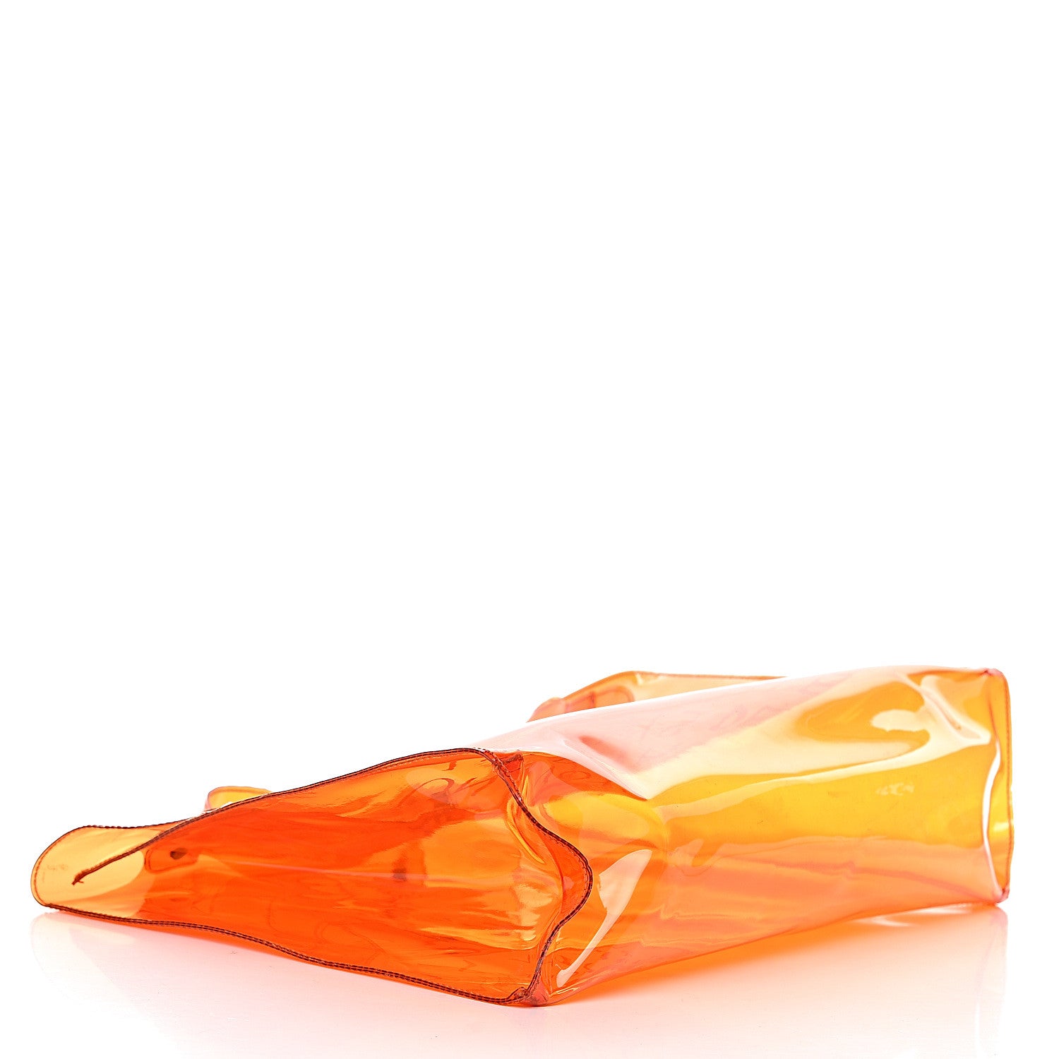 Hermes Vinyl Souvenir De L'Exposition Kelly Orange 4 of 11