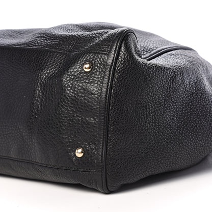 Gucci Pebbled Calfskin Large Soho Shoulder Bag Black 13 of 15