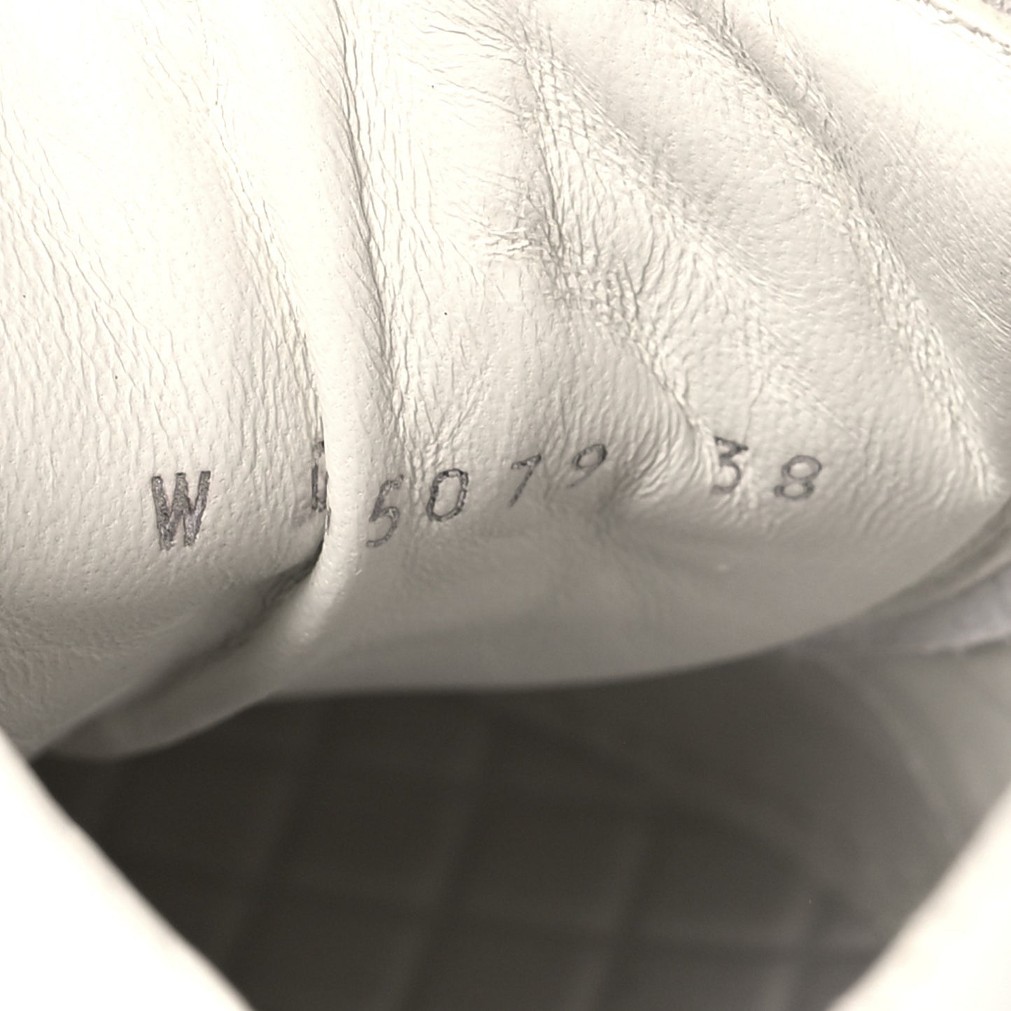 Calfskin CC Womens Sneakers 38 White