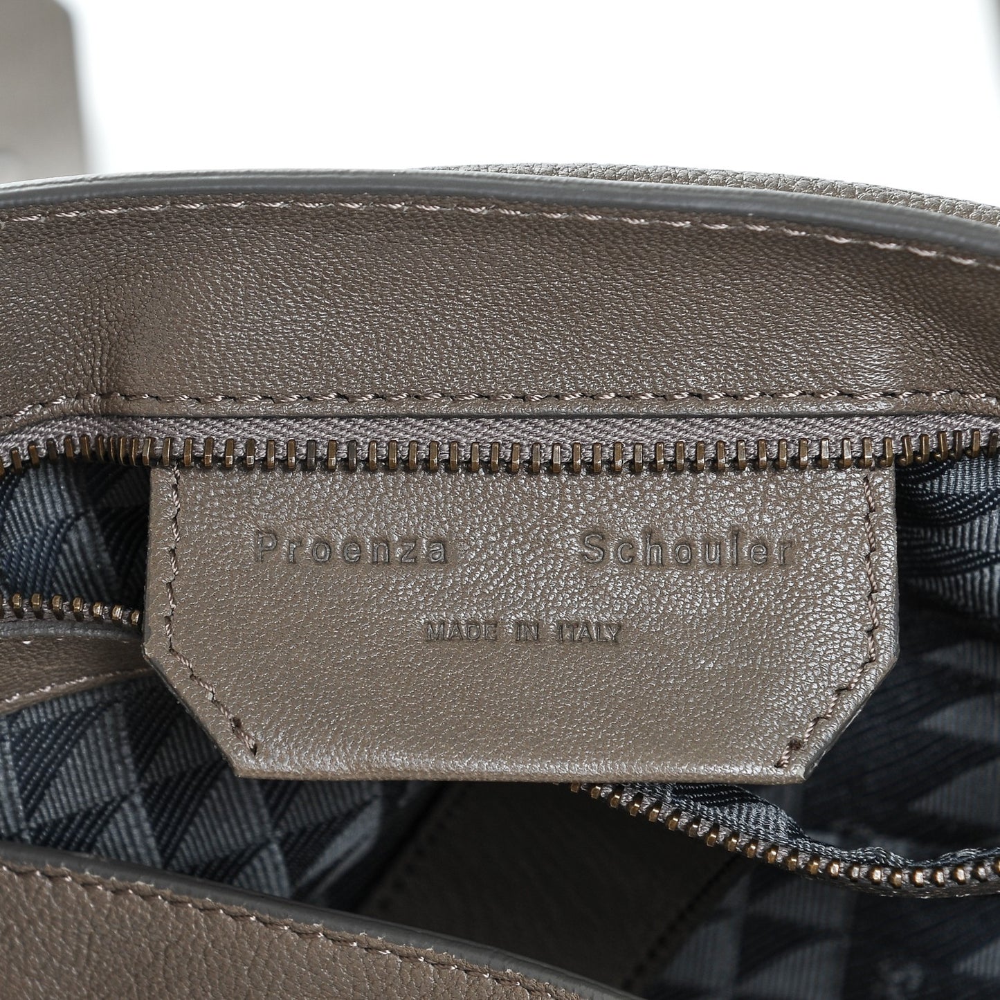 Lambskin Large PS1 Satchel Smoke