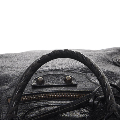 Balenciaga Agneau Classic Hardware Bowling Bag Black 11 of 12