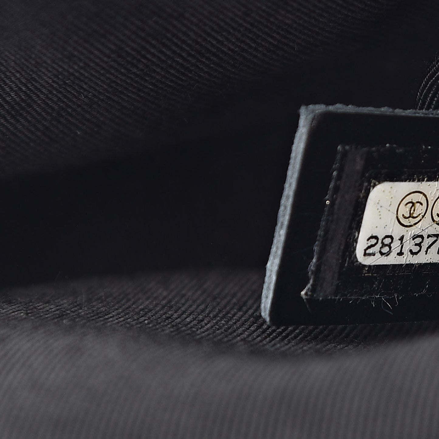 Calfskin Quilted Triple Flap Black