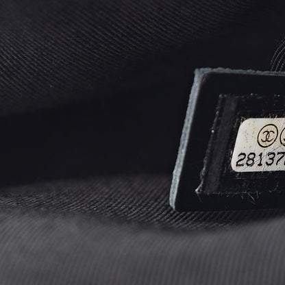 Chanel Calfskin Quilted Triple Flap Black 8 of 12