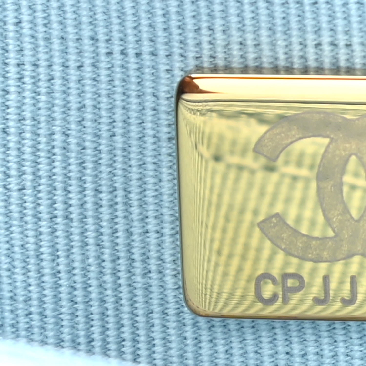 Chanel Iridescent Caviar Quilted Mini My Perfect Flap Light Blue 9 of 9