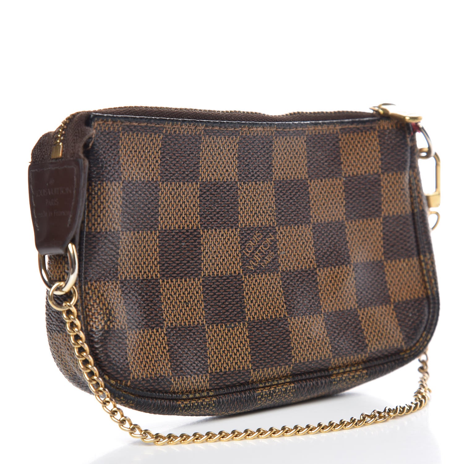 Louis Vuitton Damier Ebene Mini Pochette Accessories 3 of 16
