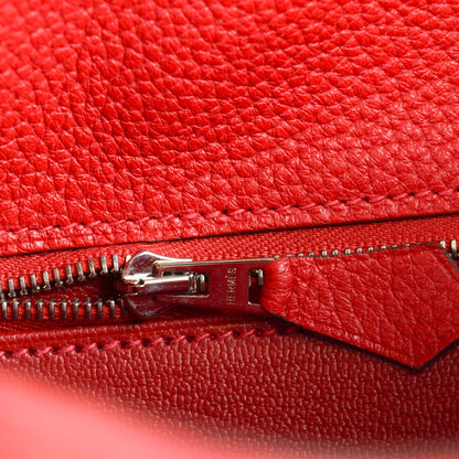Hermes Togo Kelly Retourne 32 Rouge Casaque 19 of 24