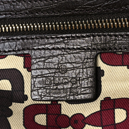 Gucci Monogram Large Jolicoeur Tote Brown 6 of 9