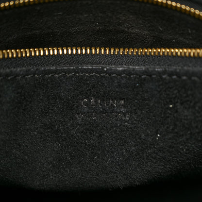 Celine Soft Grained Calfskin Small Sangle Bucket Bag Black 6 of 16