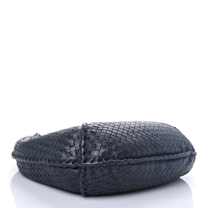 Bottega Veneta Cervo Intrecciato Large Simple Hobo Gunmetal 3 of 4