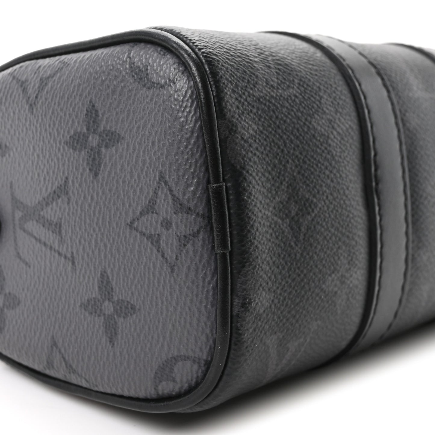 Reverse Monogram Eclipse Keepall XS Black