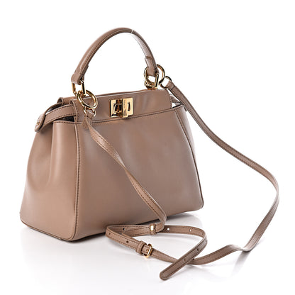 Fendi Nappa Mini Peekaboo Iconic Satchel Ratmusquet 4 of 11