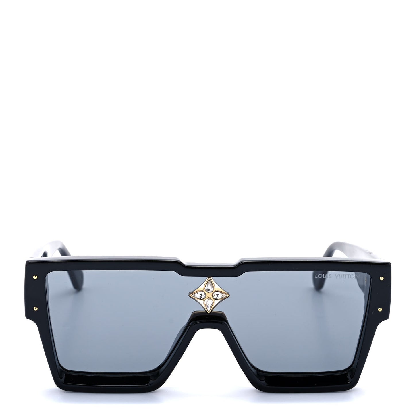 Acetate Swarovski Crystal Cyclone Sunglasses Z1578W Black