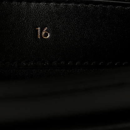 Celine Satinated Calfskin Mini 16 Top Handle Bag Black 6 of 10