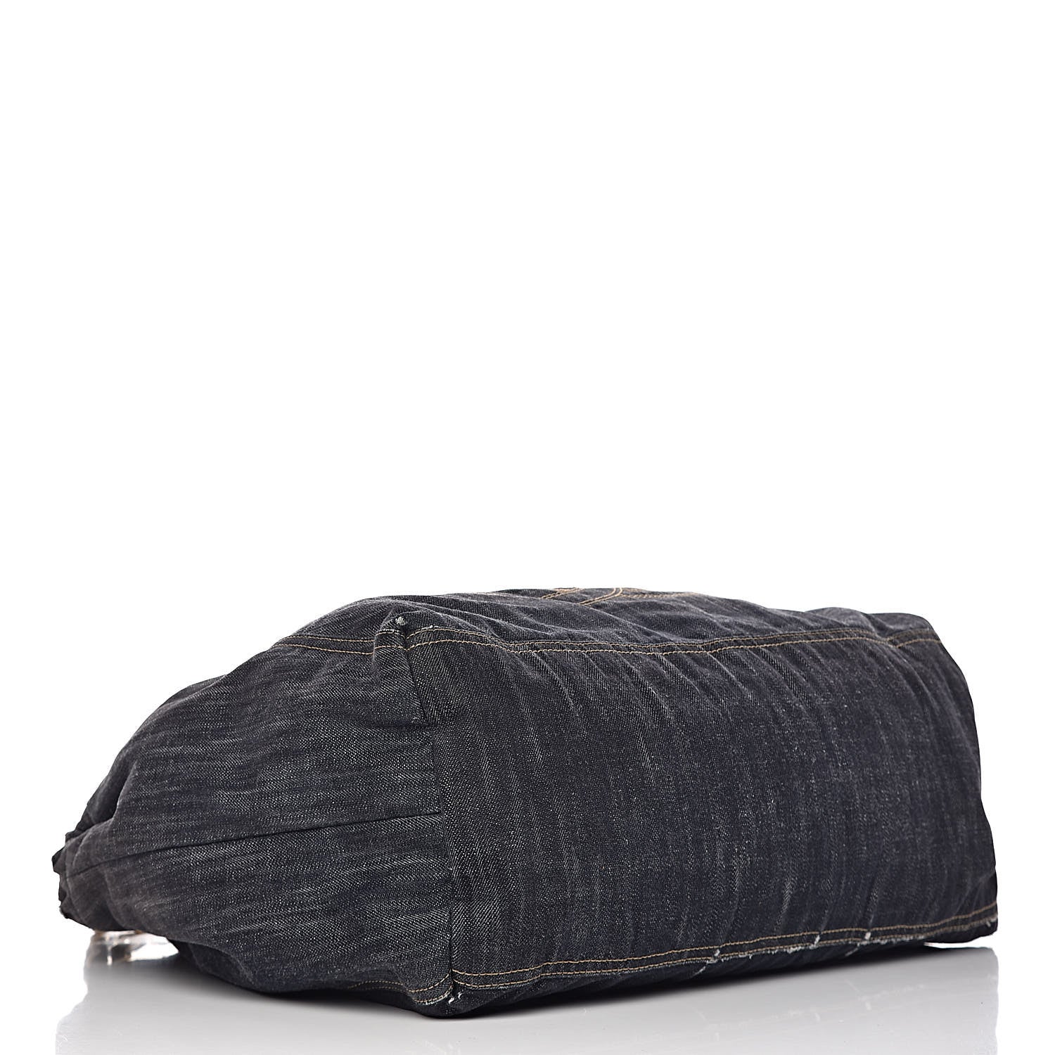 Chanel Denim XL Coco Cabas Tote Dark Blue 5 of 28
