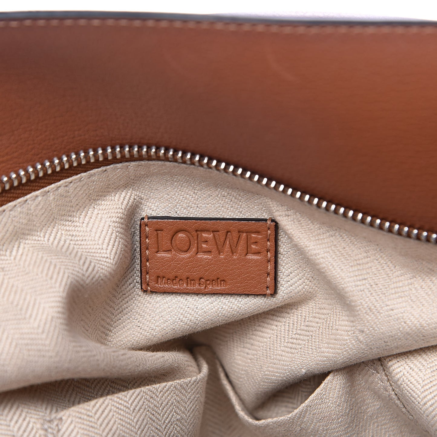 Calfskin Medium Puzzle Bag Tan