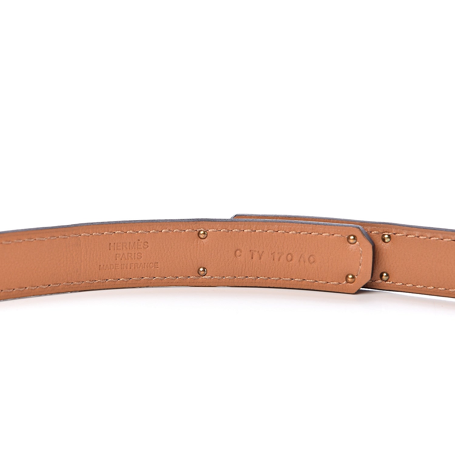 Hermes Epsom Kelly Belt Black 4 of 5