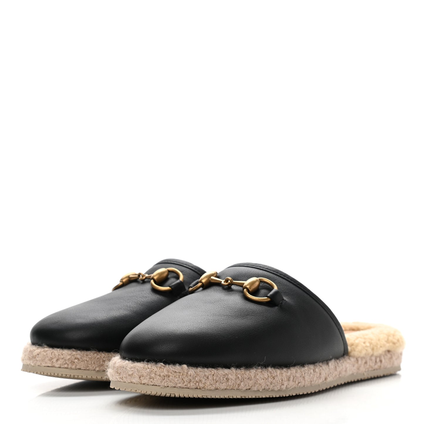 Nappa Wool Womens Fria Slippers 38 Black Butterscotch