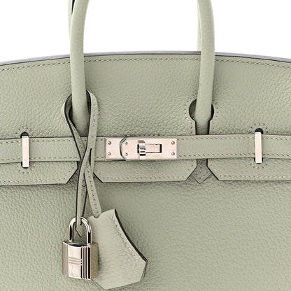 Hermes Togo Birkin 25 Gris Neve 8 of 13