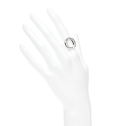 Tiffany Sterling Silver Elsa Peretti Sevillana Ring 50 5.25 2 of 5