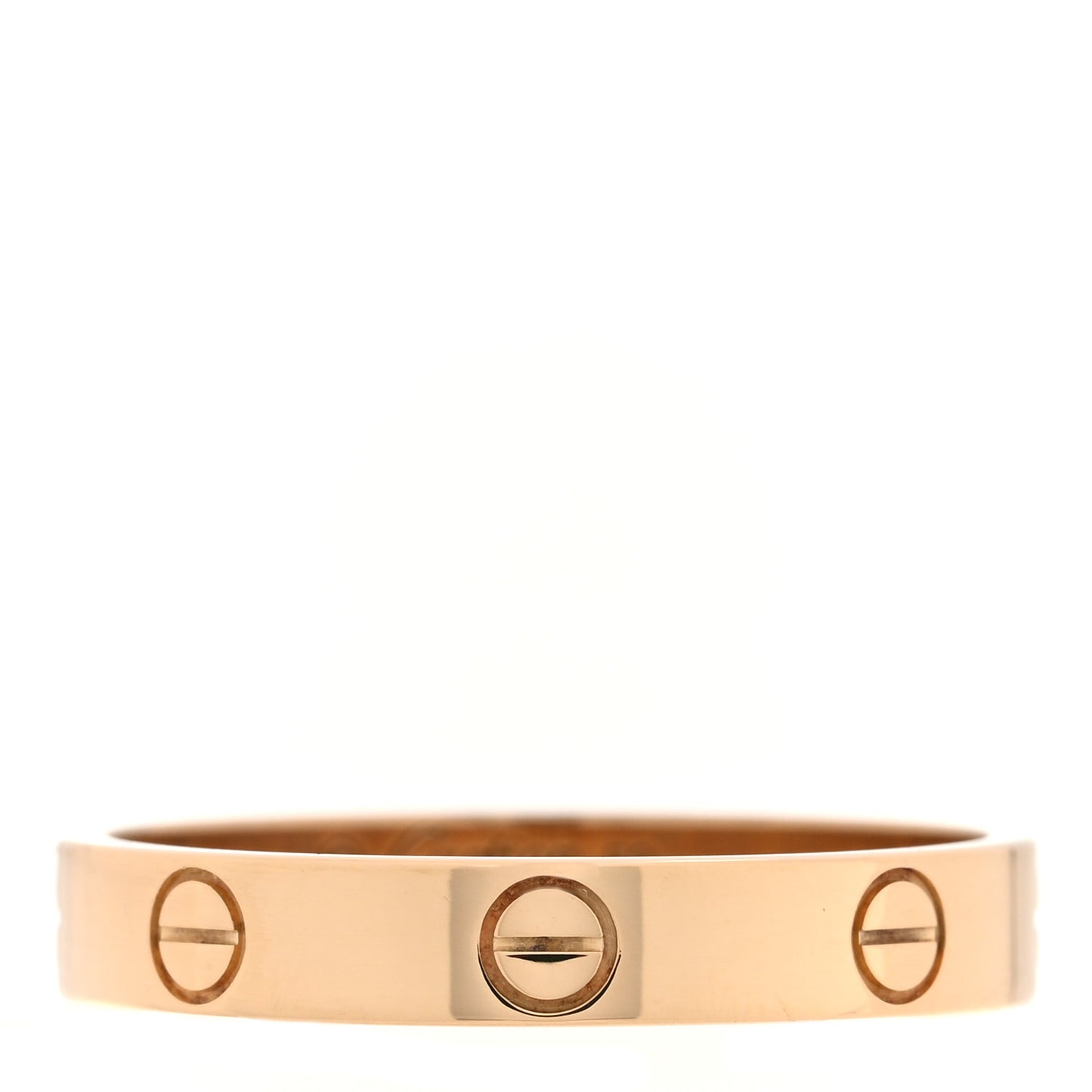 18K Yellow Gold 3.5mm LOVE Wedding Band Ring 59 8.75