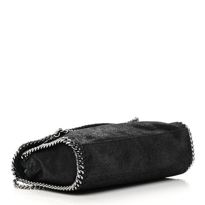 Stella McCartney Shaggy Deer Mini Falabella Shoulder Bag Black 3 of 9