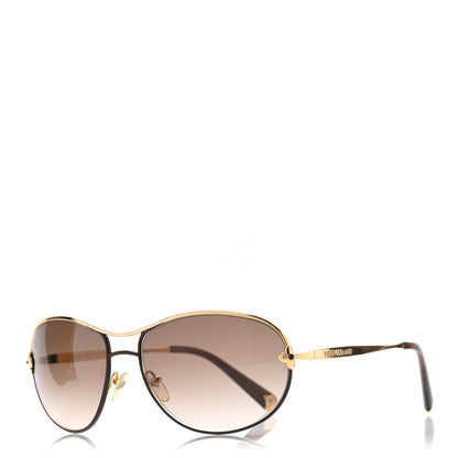 Louis Vuitton Metal Mimosa Sunglasses Z0378U Gold 1 of 8