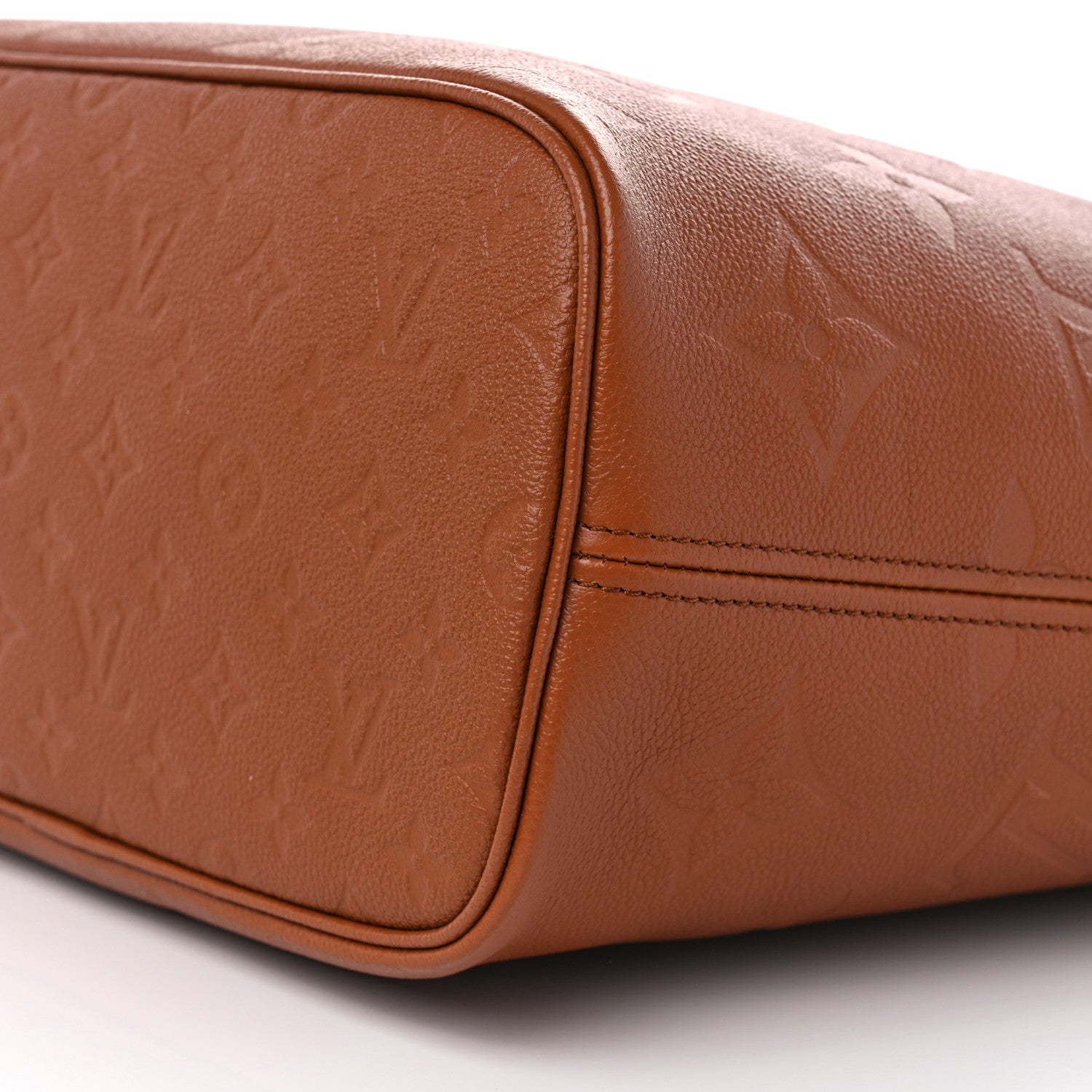 Louis Vuitton Empreinte Monogram Giant Neverfull MM Cognac 10 of 10