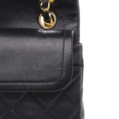 Chanel Lambskin Quilted Small Double Flap Black 13 of 16