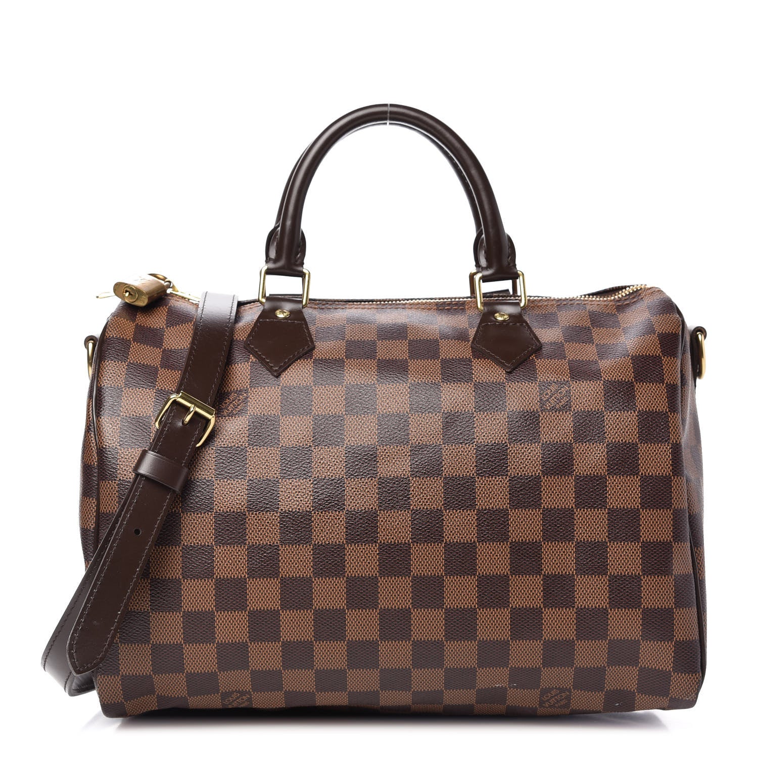 Louis Vuitton Damier Ebene Speedy Bandouliere 30 1 of 11