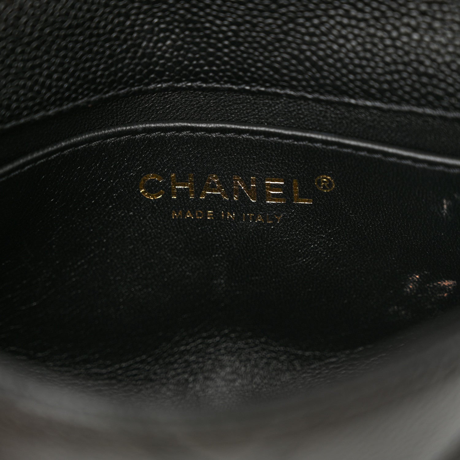 Chanel Caviar Quilted Mini Sweetheart Rectangular Flap Black 6 of 12
