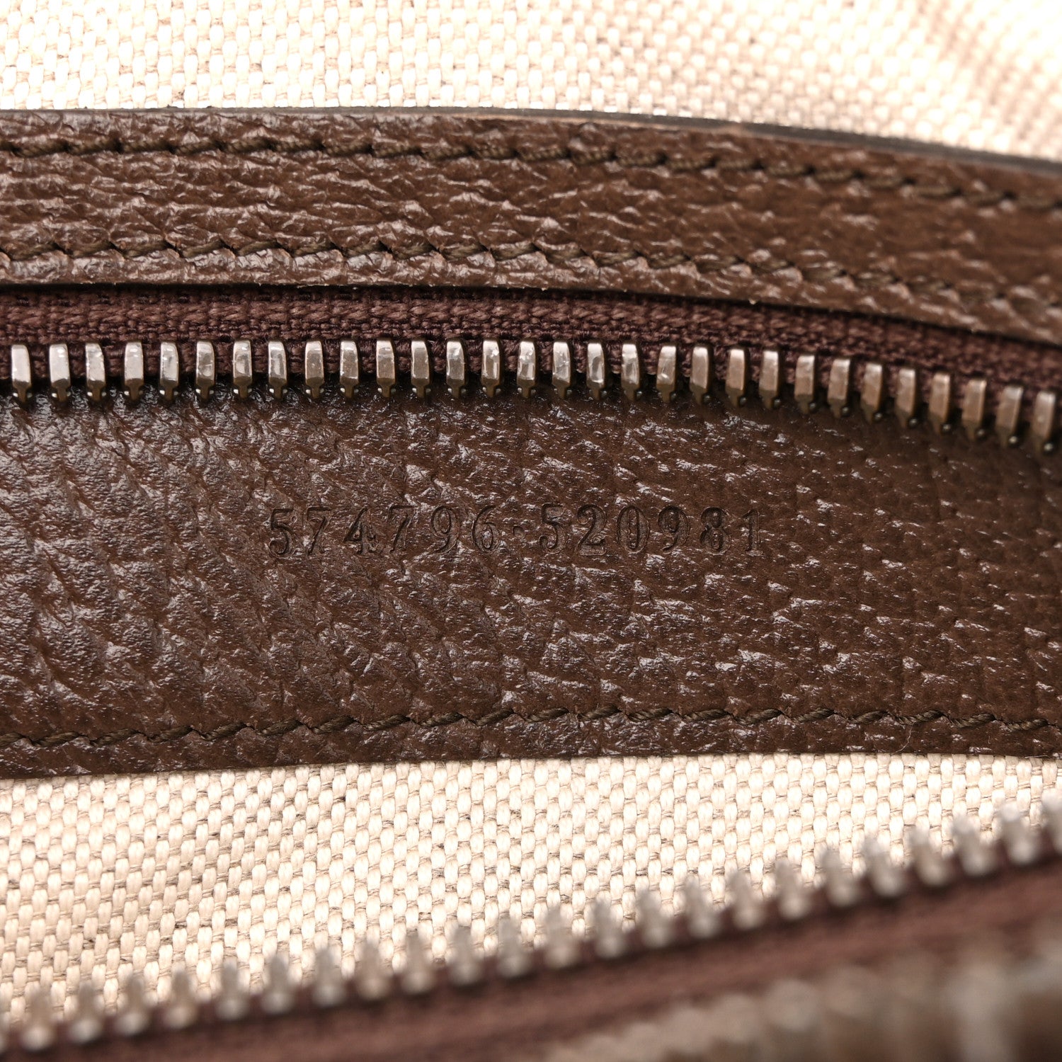 Gucci Soft GG Supreme Monogram Medium Ophidia Belt Bag Dark Brown 7 of 10