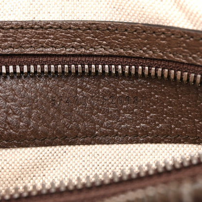 Gucci Soft GG Supreme Monogram Medium Ophidia Belt Bag Dark Brown 7 of 10