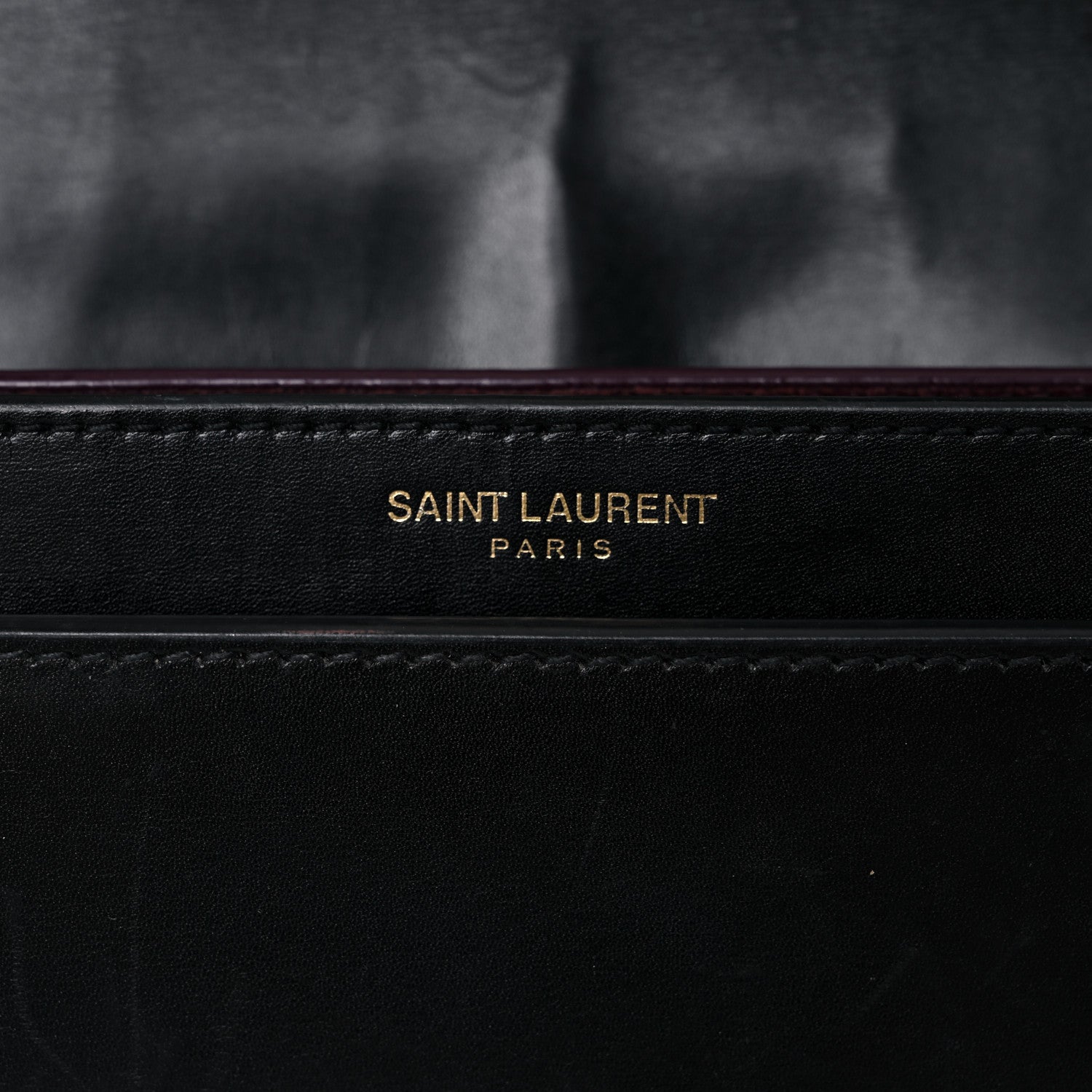 Saint Laurent Smooth Calfskin Monogram Cassandra Clasp Bag Black 7 of 28