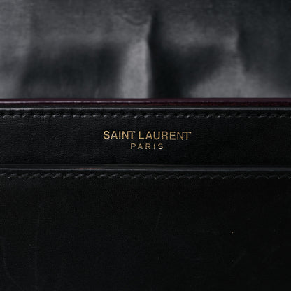 Saint Laurent Smooth Calfskin Monogram Cassandra Clasp Bag Black 7 of 28