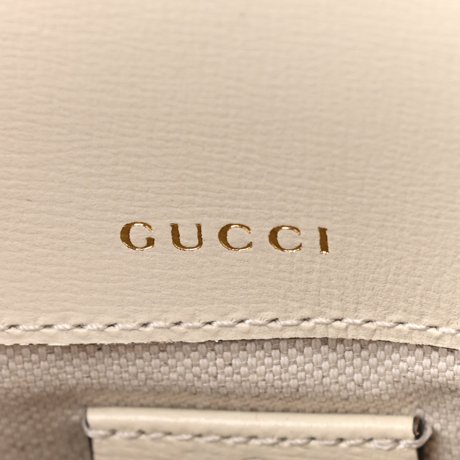 Gucci GG Supreme Monogram Web Mini Horsebit 1955 Shoulder Bag Beige Mystic White 7 of 11