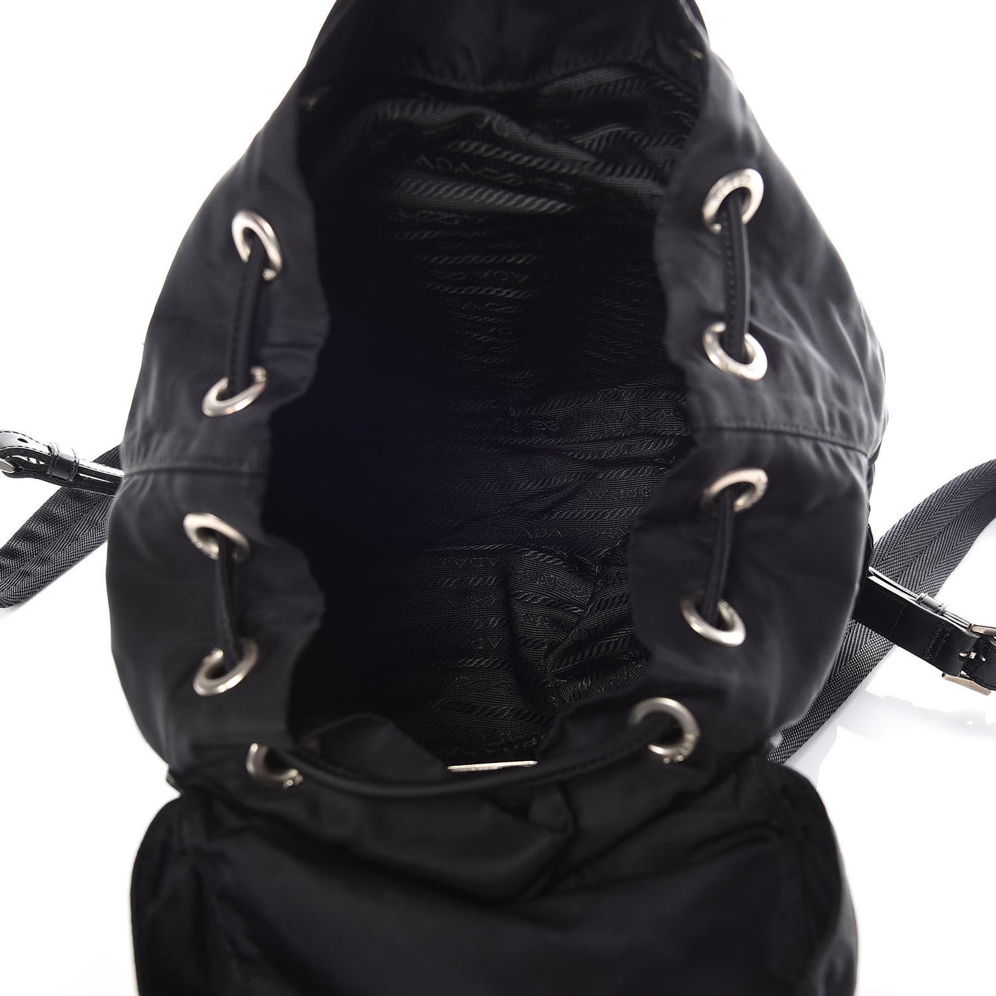 Nylon Vela Small Backpack Black