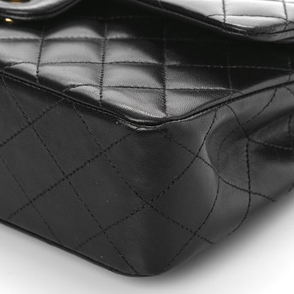 Chanel Lambskin Quilted Small Double Flap Black 9 of 9