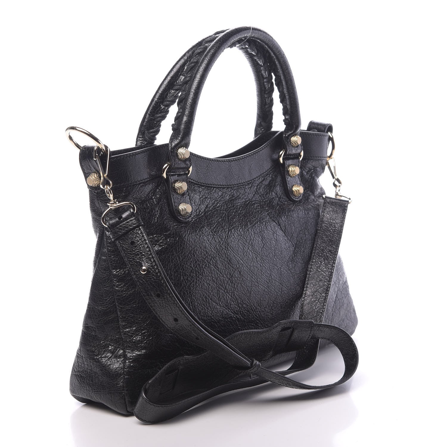 Balenciaga Agneau Giant 12 Gold Hardware Town Black 3 of 10
