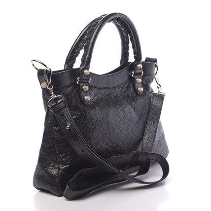 Balenciaga Agneau Giant 12 Gold Hardware Town Black 3 of 10