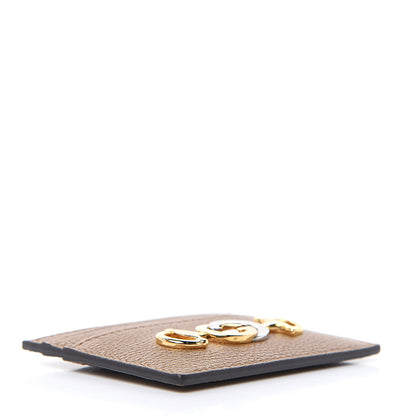 Gucci Grainy Calfskin Zumi Card Holder Friky Taupe 4 of 6