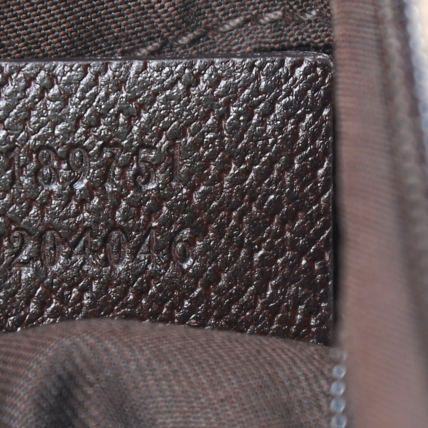Gucci Monogram Web Medium Flat Messenger Bag Brown 7 of 11
