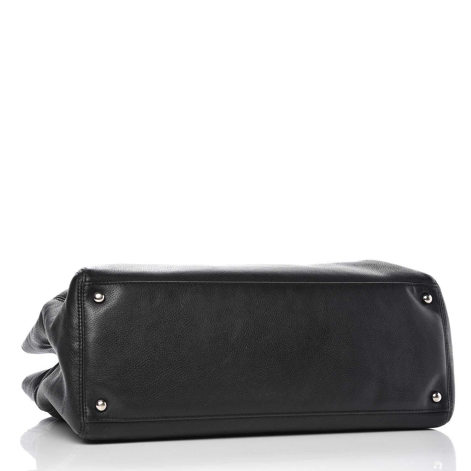 Chanel Calfskin Cerf Executive Shopper Tote Black 5 of 19