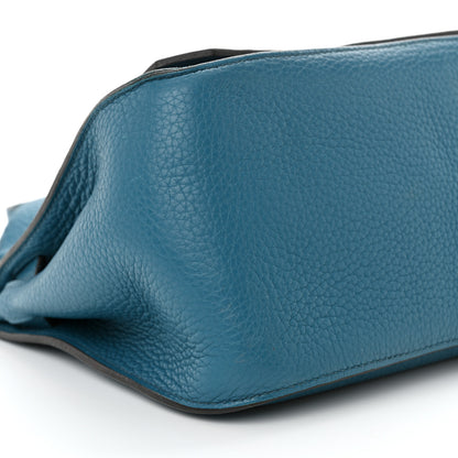 Hermes Taurillon Clemence Jypsiere 31 Bleu Izmir 9 of 21