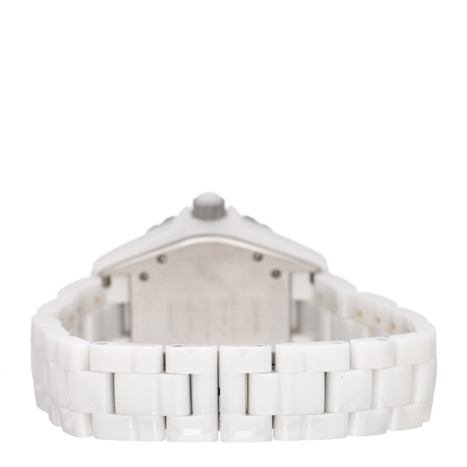 Chanel Stainless Steel Ceramic 38mm J12 Automatic Watch White 3 of 5