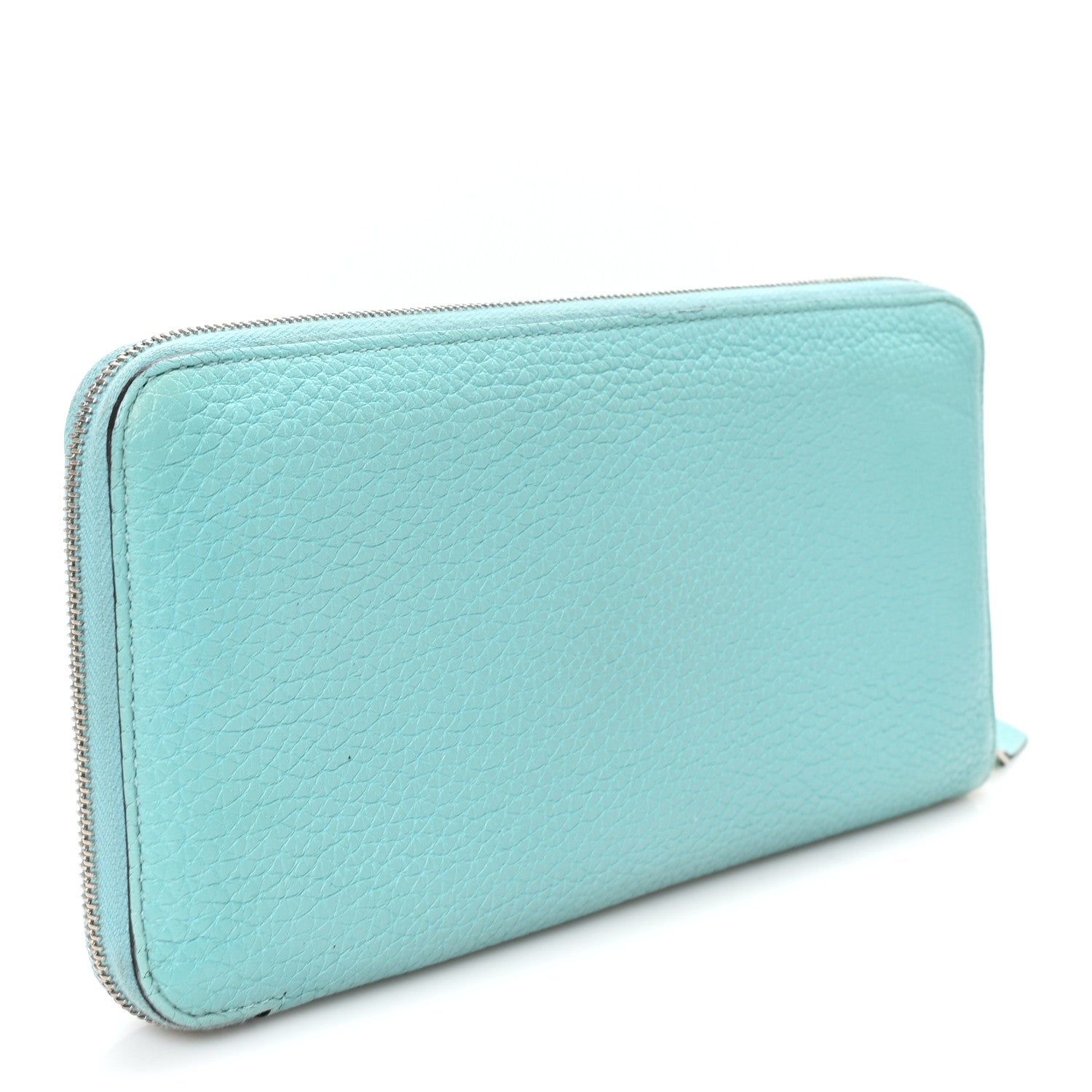 Hermes Togo Azap Wallet  Bleu Atoll 3 of 7